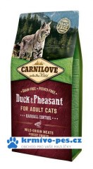 Carnilove Cat Duck&Pheasant Adult Hairball Control 400g