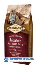 Carnilove Cat Reindeer for Adult Energy & Outdoor 2kg