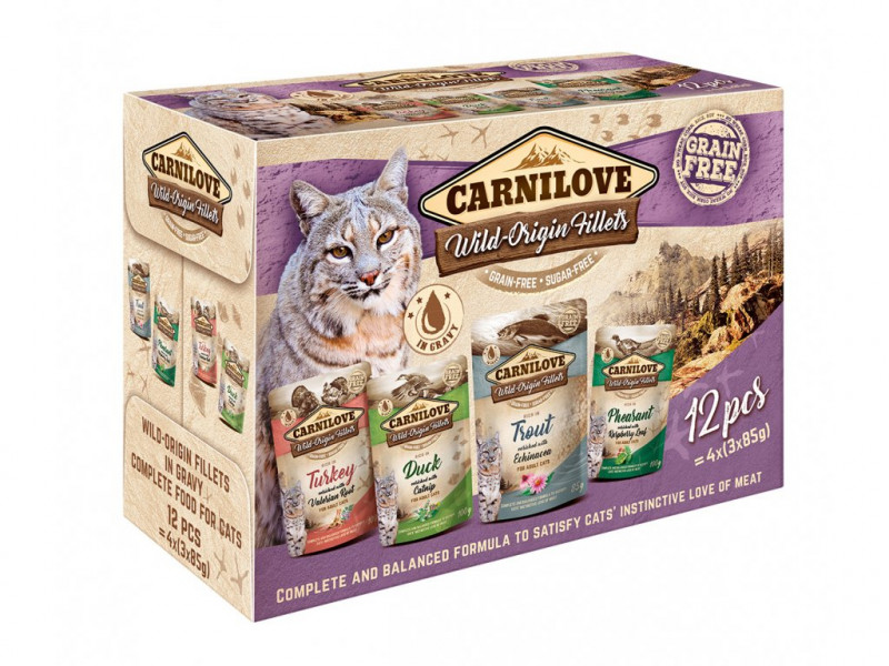 Carnilove cat pouch 12 x 85 g