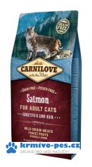 Carnilove Cat Salmon for Adult Sensitiv & LH 6kg + doprava zdarma