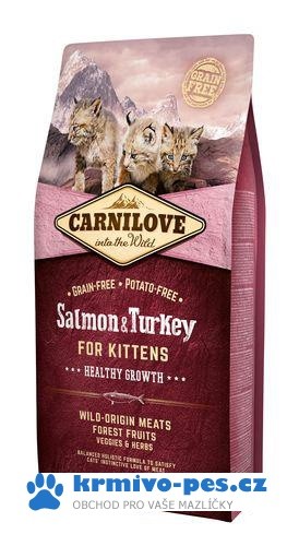 Carnilove Cat Salmon & Turkey for Kittens HG 2 kg
