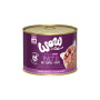 WOW Cat konzerva Senior Paté drůbež s kachnou 200g