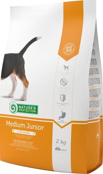Nature's Protection Dog Dry Junior Medium 7,5kg