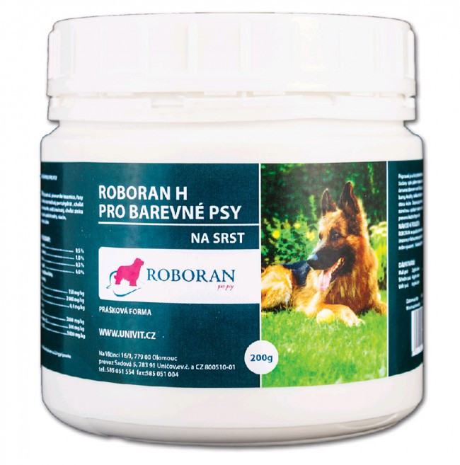 Roboran H pro psy Barevné plv 200g