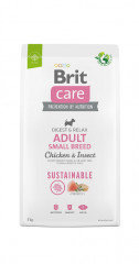 Brit Care Dog Sustainable Adult Small Breed Chicken&Insect 7kg