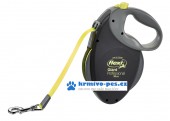 Vodítko FLEXI Giant Professional L 10m/50kg Pásek Neon