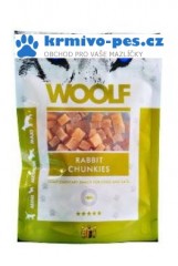 WOOLF pochoutka rabbit chunkies 100g