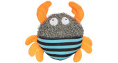 Hračka kočka Krab s catnipem, plyš 9cm TR