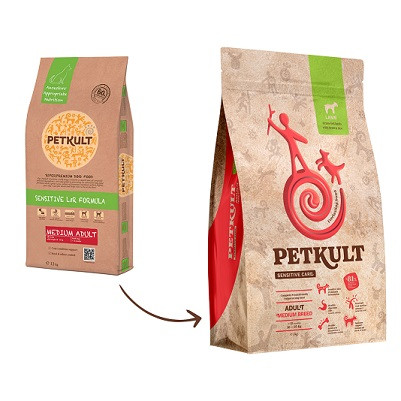 PETKULT dog MEDIUM ADULT lamb/rice 2 x 12kg