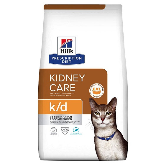 Hill's Prescription Diet Feline k/d tuňák 1,5kg