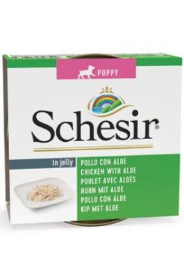 Schesir Dog konz. Puppy kuře/aloe 150g