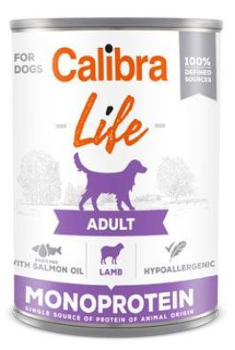 Calibra Dog Life konz.Adult Lamb 400g