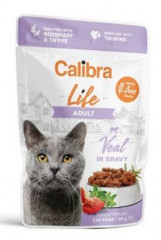 Calibra Cat Life kapsa Adult Veal in gravy 85g