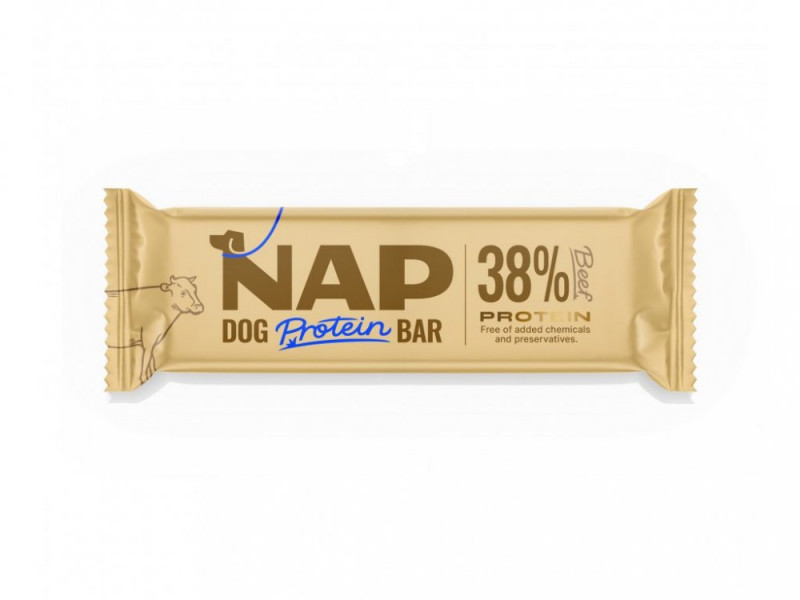 NAP Psí proteinová tyčinka - hovězí 50g