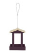 Krmítko venkovní FLORA 1 na semena dřevo fialová Zolux
