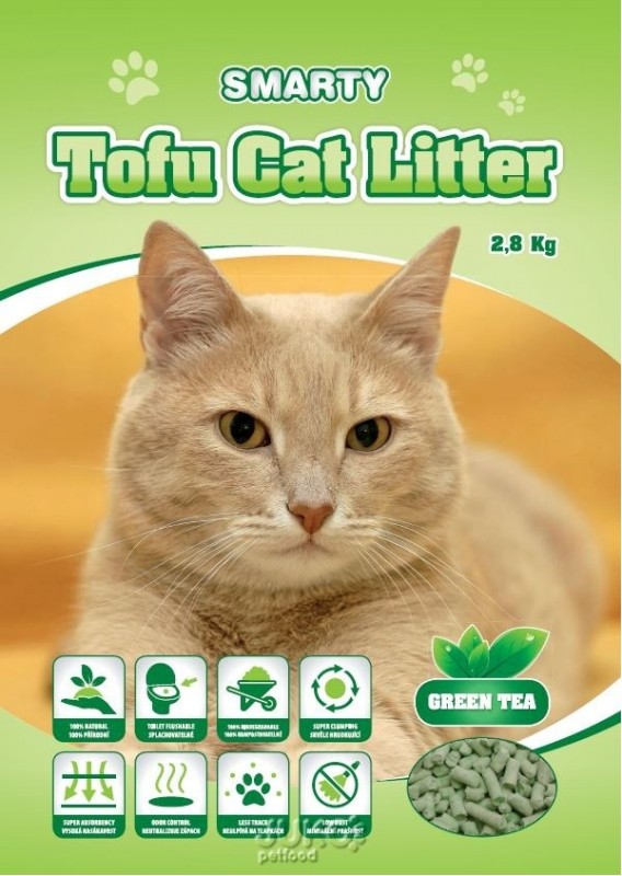 Podestýlka Smarty Tofu Cat Litter-Green Tea 6l