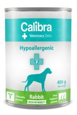 Calibra VD Dog konzerva Hypoallergenic Rabit&Insect 400g
