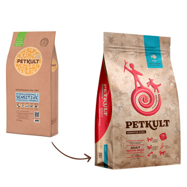 PETKULT dog SENSITIVE FISH adult MEDIUM 12kg