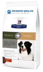 Hill's Prescription Diet Canine Metabolic + Mobility Dry 12 kg