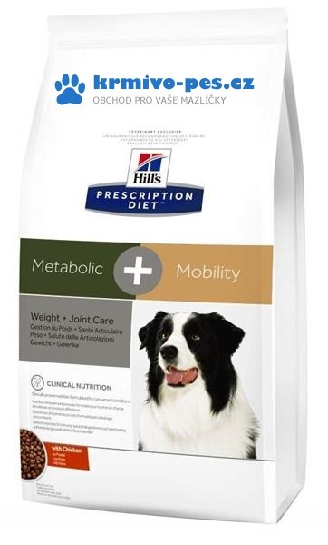 Hill's Canine Metabolic + Mobility Dry 4 kg