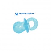 Hračka pes dudlík TRP PACIFIER 10cm tyrkysová Zolux