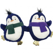 Hračka plyš Gemstone Forest Duo tučňáci HP 17cm