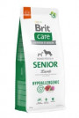 Brit Care Dog Hypoallergenic Senior lamb 12kg + dentální pamlsek želvička plněná masem