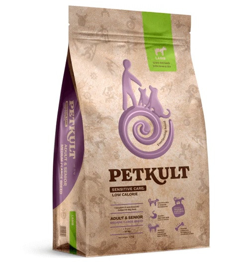 PETKULT dog LOW CALORIES lamb - 2x12kg