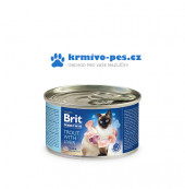 Brit Premium Cat by Nature konzerva Trout&Liver 200g