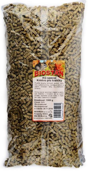 BIOKRON Biostan KG speciál krmivo zakrs. králík 1 kg