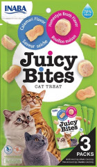 Inaba Churu Juicy Bites cat snack kalamáry a domácí vývar 3x11,3g