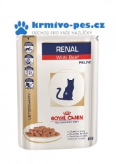 Royal Canin VD Cat kaps. Renal beef 12 x 85g