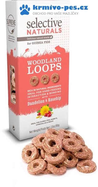 Supreme Selective snack Naturals Woodland Loops 60