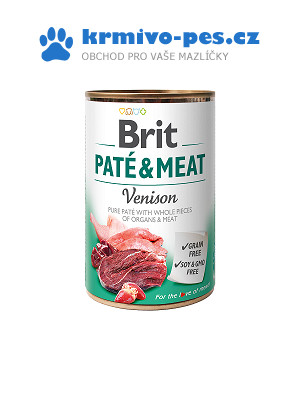 Brit Paté & Meat Venison 400g