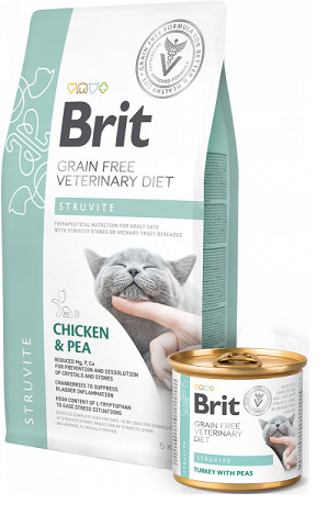 Brit VD Cat GF Struvite 2 kg