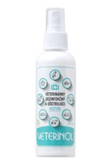 VETERINOL ošetřující a dezinfekční roztok, sprej 100ml