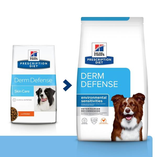 Hill's Prescription Diet Canine Derm Defense 4kg