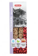 Pochoutka NUTRIMEAL STICK arašídy pro myši/potkany 125g