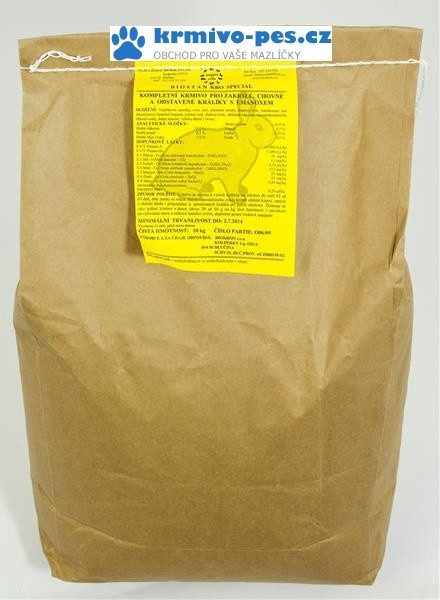 Biostan KB speciál krmivo chovný králík 8 kg