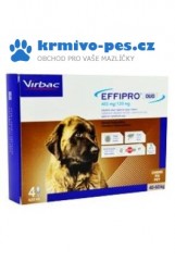 Effipro DUO Dog XL (40-60kg) 402/120 mg, 4x4,02ml