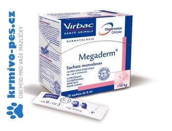 Virbac Megaderm 28x8ml nad 10kg