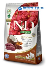 N&D Quinoa DOG Skin&Coat Venison & Coconut 2,5g