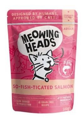 MEOWING HEADS So-fish-ticated Salmon 100g