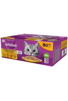 Whiskas kaps. Core drůbeží výběr v želé 80x85g