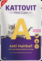 Kattovit Cat Vital Care Anti Hairball losos kapsa 85g