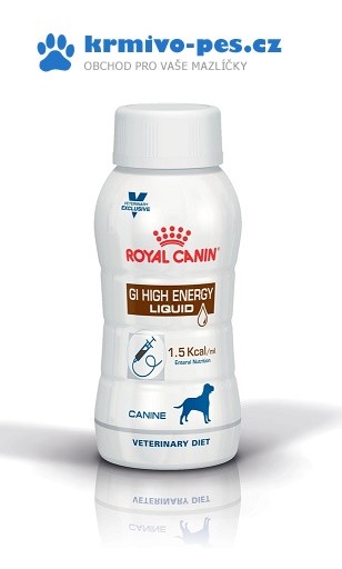 Royal Canin VD Dog liquid GI High Energy 3 x 0,2 l