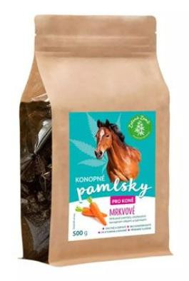 Konopný pamlsek pro koně - mrkvové 500g