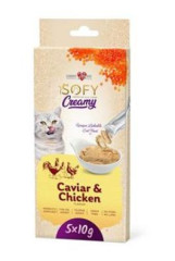 Pochoutka Aiko Cat SOFY Creamy Caviar&Chicken 5x10g