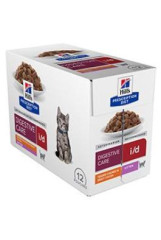 Hill's PD kitten I/D Péče o zažívání kapsičky 12x85g