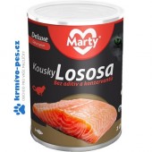 MARTY konz. pro kočky Signature-kousky lososa 400 g